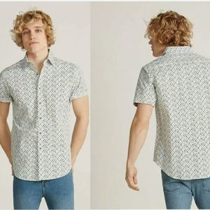 ROBERT GRAHAM Oriole Airplane Print Classic Fit